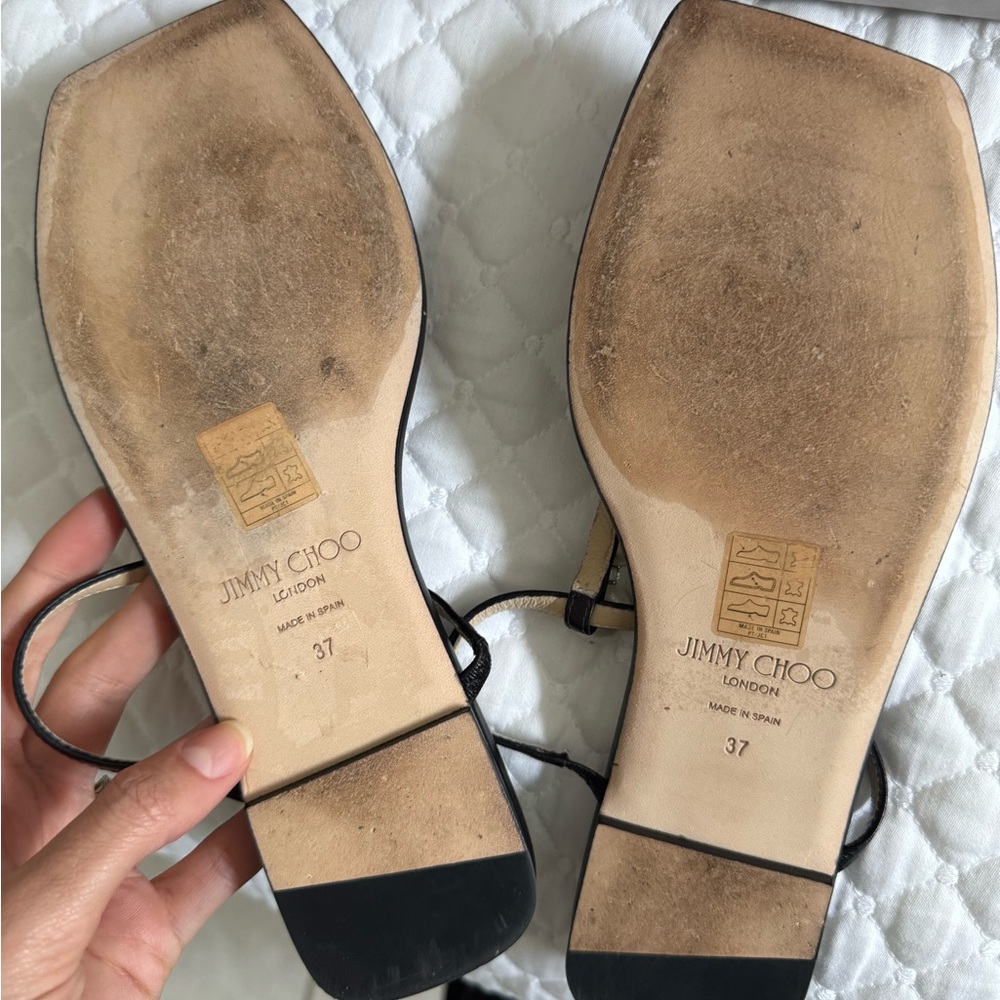 Jimmy Choo - Alaina Sandal - 37 - Picture 3 of 9